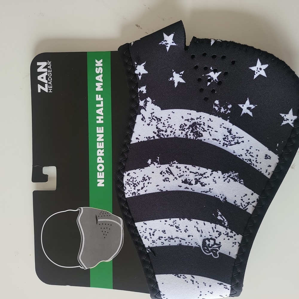 New Zan Gead Gear Neoprene Half Mask OFA
